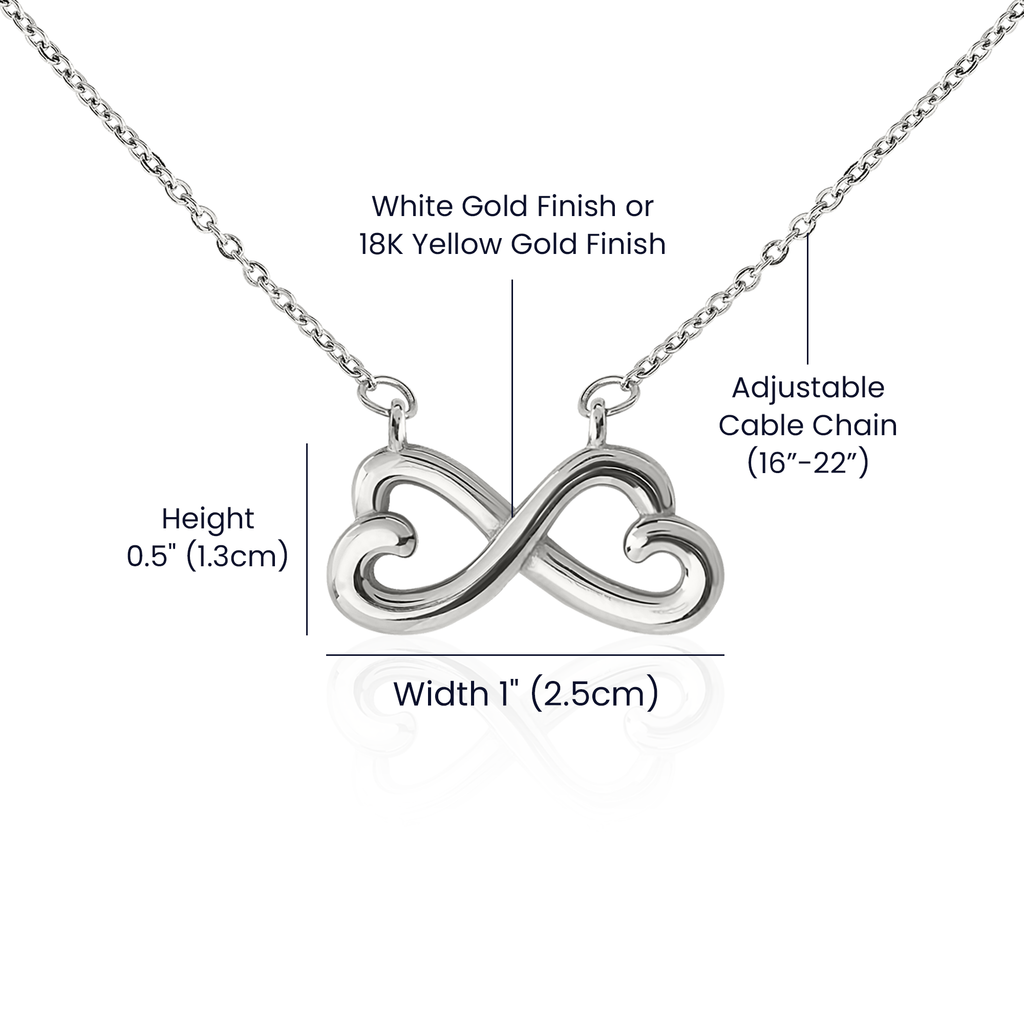 To My Precious Wife Endless Love Necklace